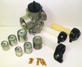 Amal carburettor parts and twist grips